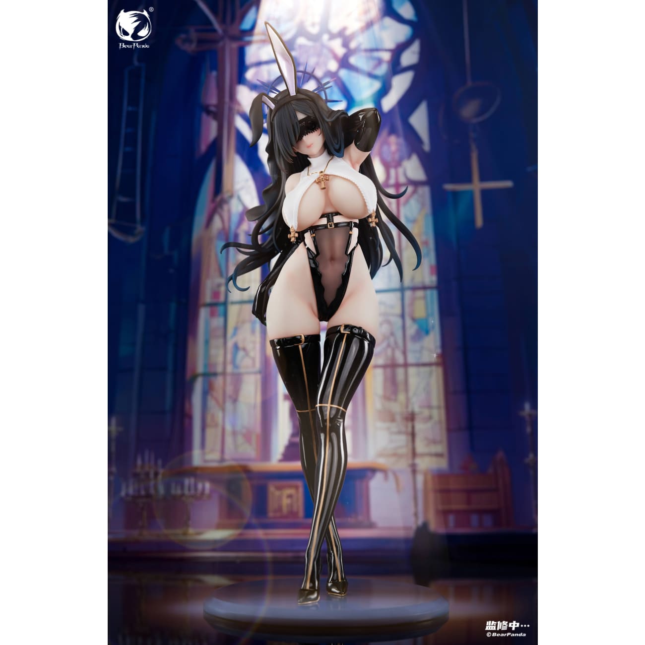 Bear Panda Studio - Bunny Black Nun