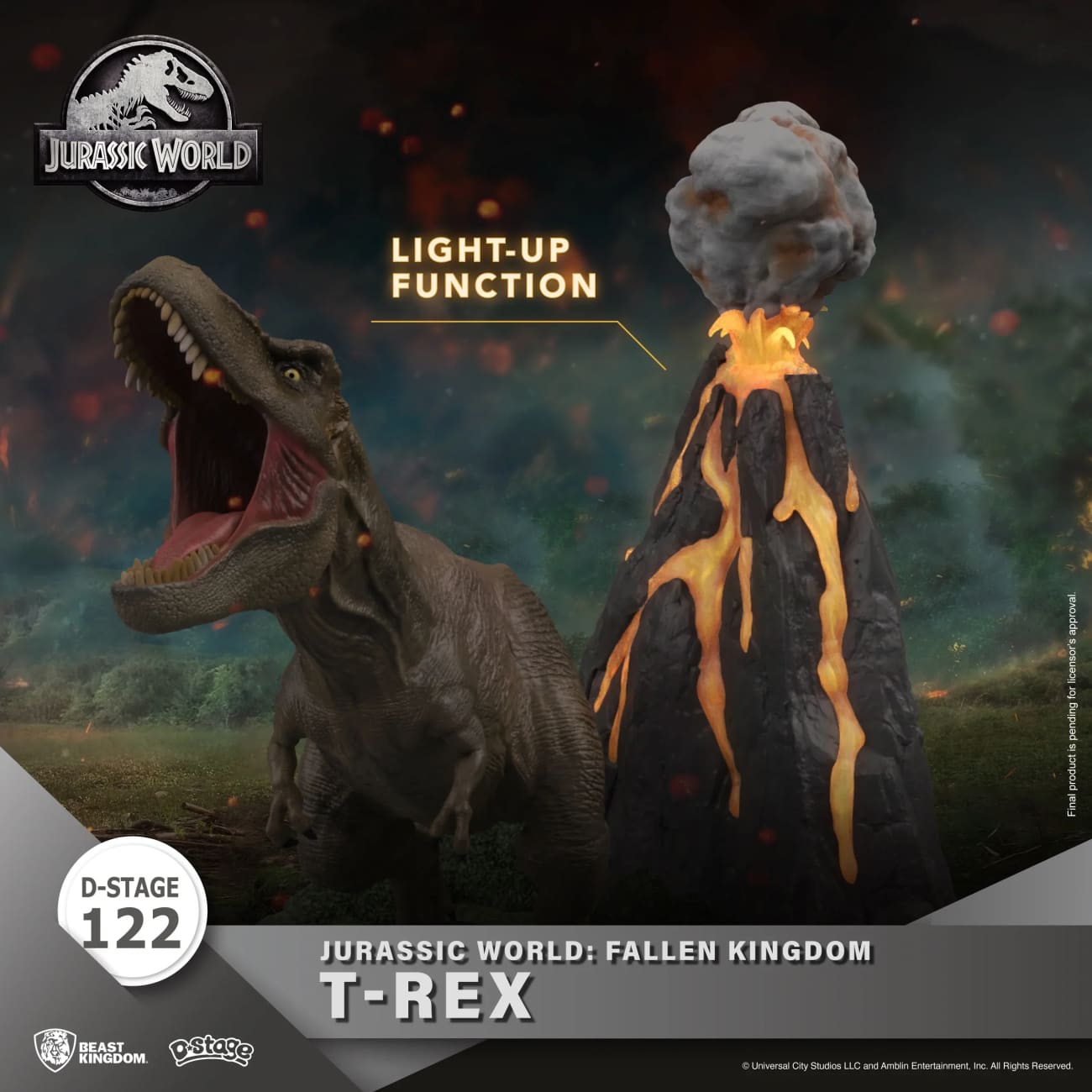 Beast Kingdom - T-Rex Diorama Stage D-Stage [DS-122]
