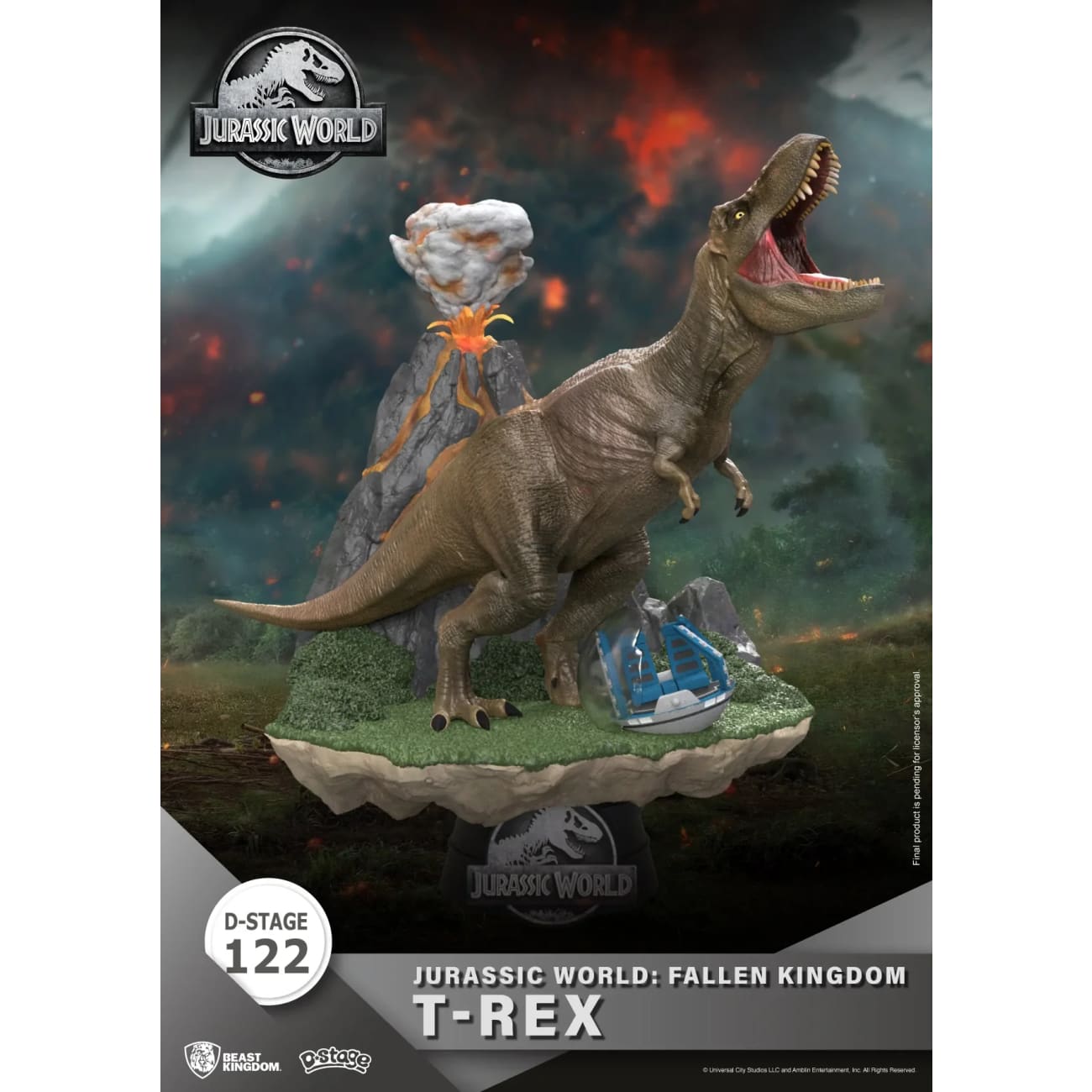 Beast Kingdom - T-Rex Diorama Stage D-Stage [DS-122]