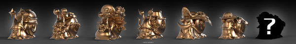 LX Studio - Golden Den Den Mushi Four Emperors Blackbeard Marshall D Teach [2 Variants]
