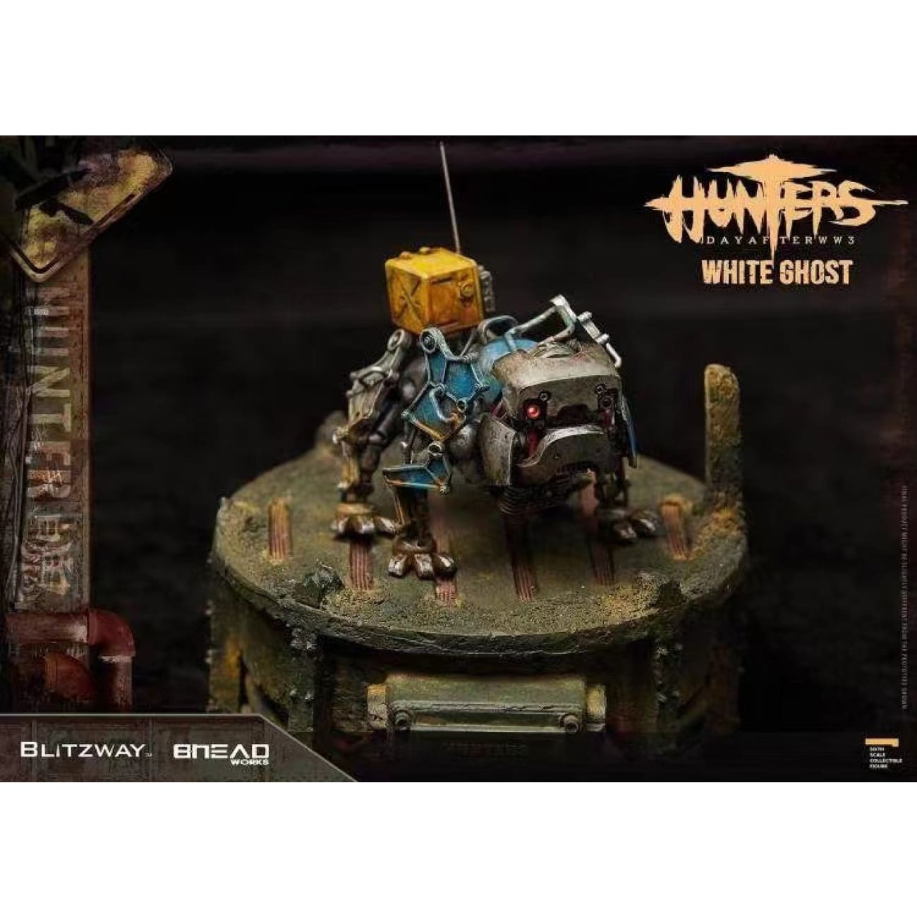 BHEADworks X Blitzway - White Ghost [1/6 scale]