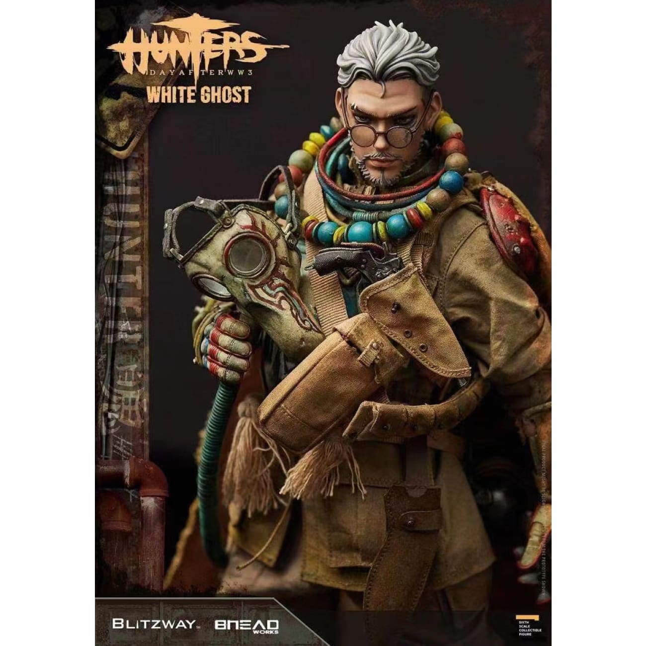 BHEADworks X Blitzway - White Ghost [1/6 scale]