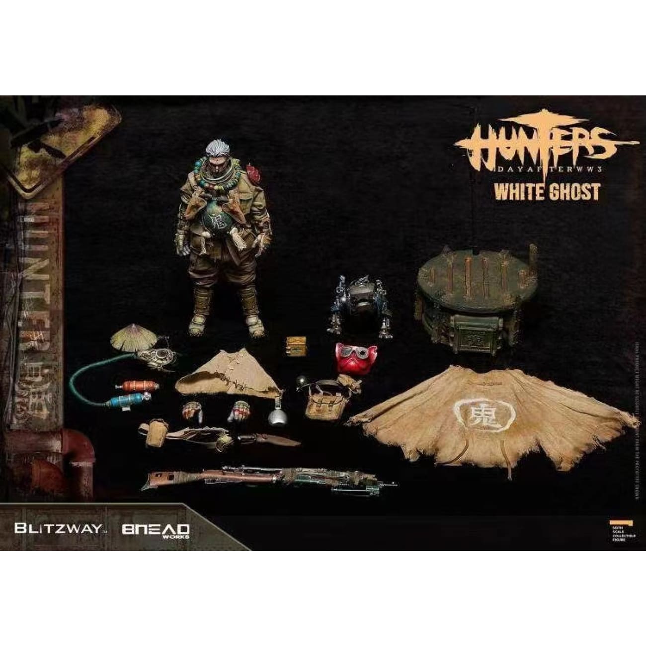 BHEADworks X Blitzway - White Ghost [1/6 scale]