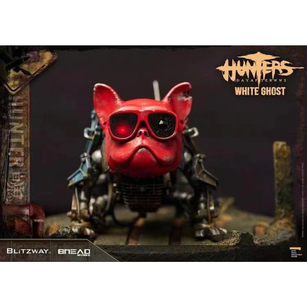 BHEADworks X Blitzway - White Ghost [1/6 scale]