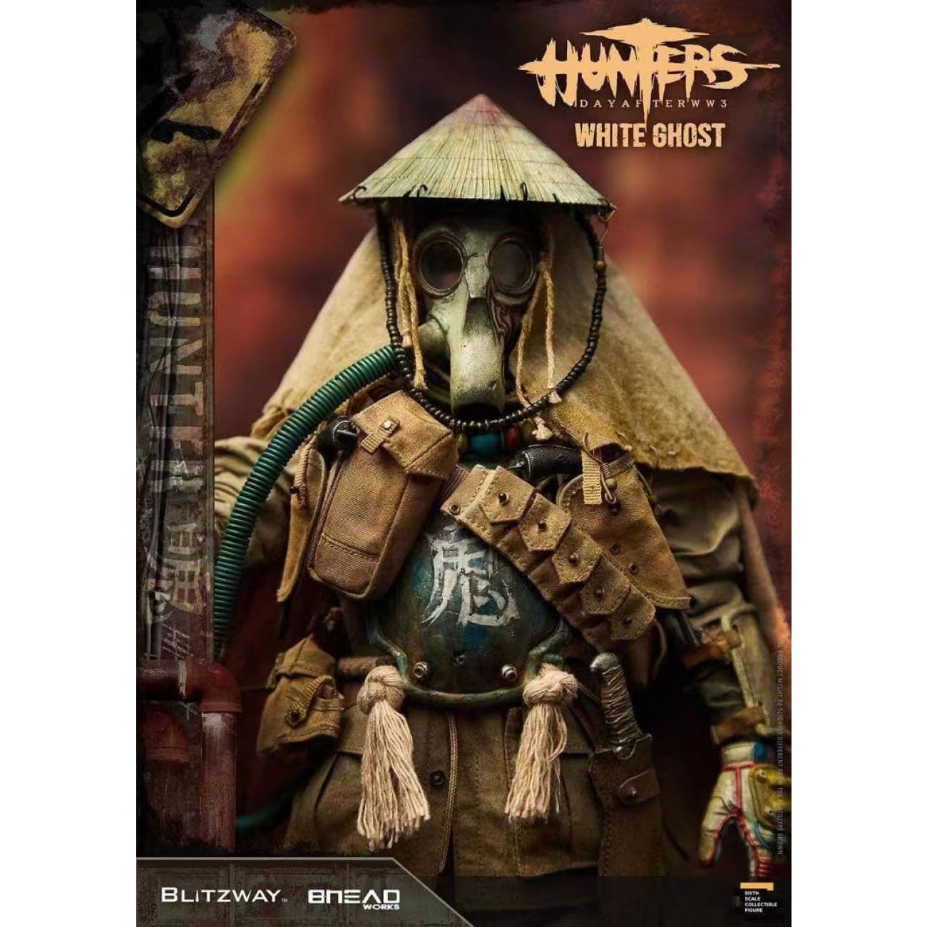 BHEADworks X Blitzway - White Ghost [1/6 scale]