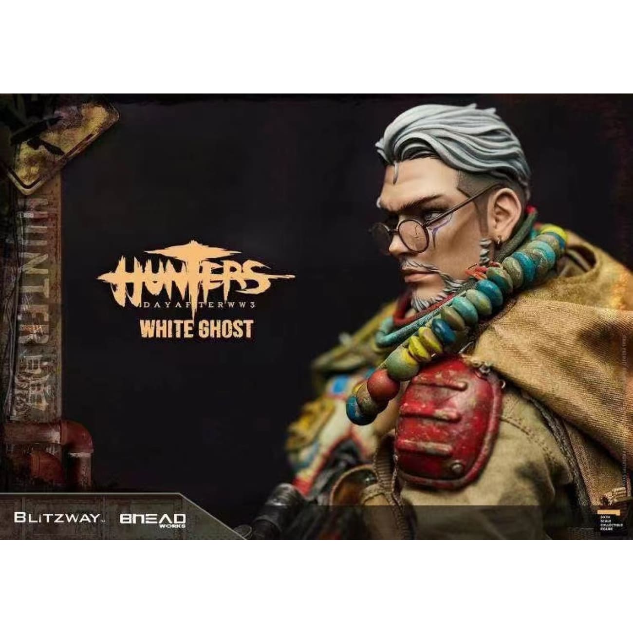 BHEADworks X Blitzway - White Ghost [1/6 scale]