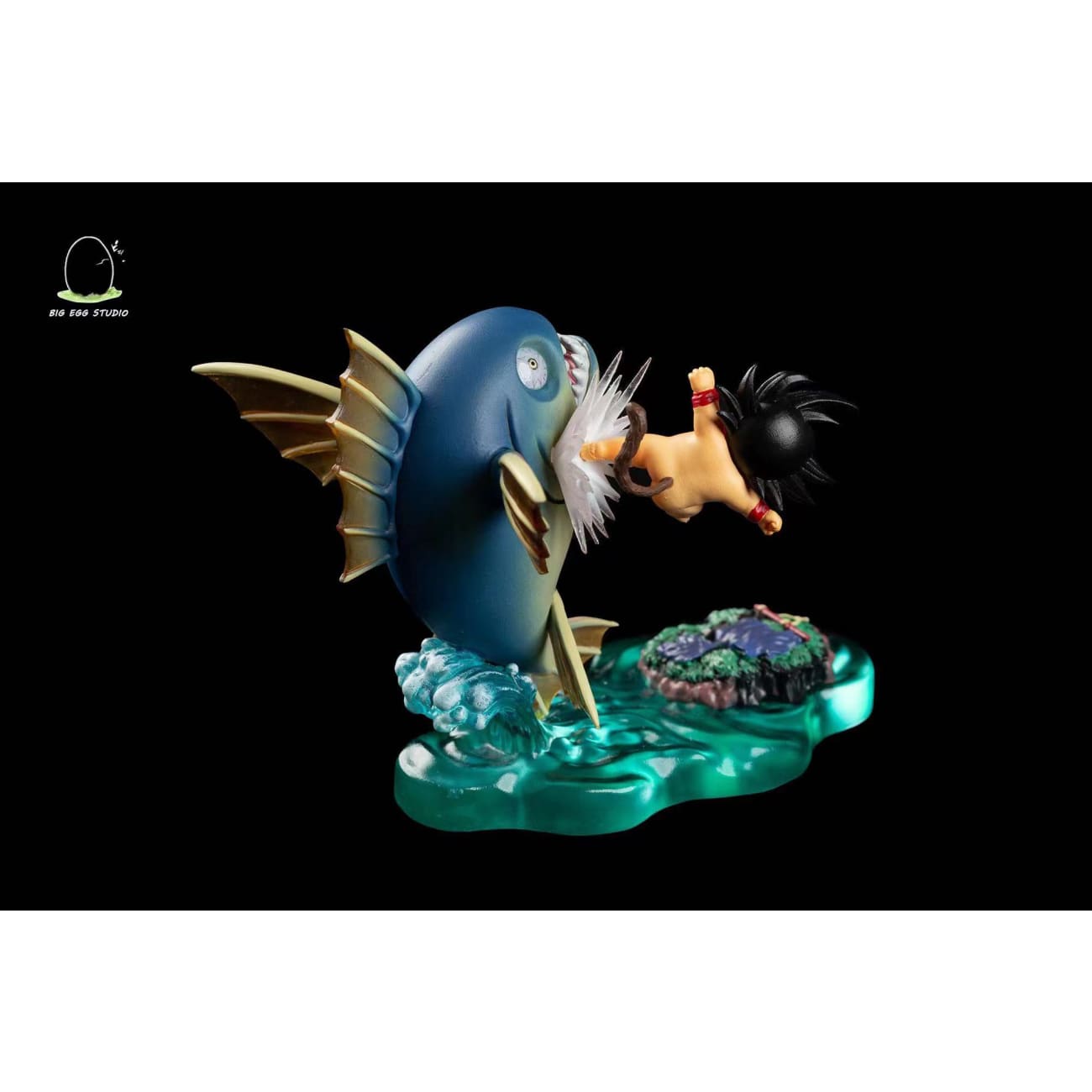 Big Egg Studio - Goku Kicking Fish