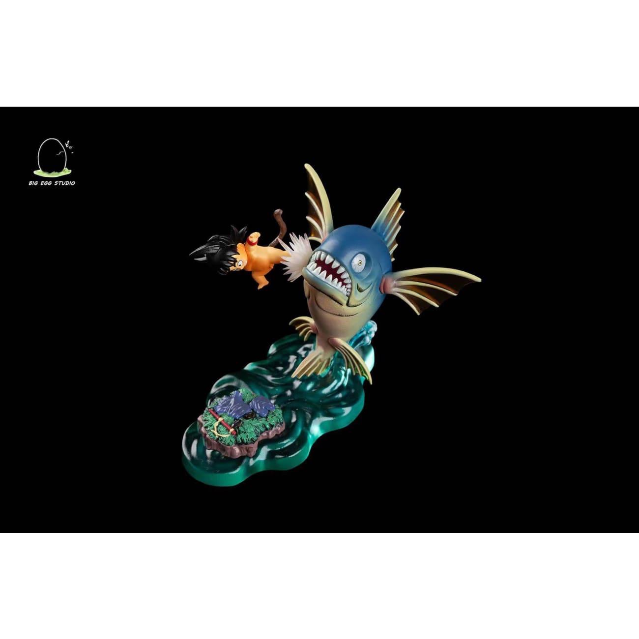 Big Egg Studio - Goku Kicking Fish