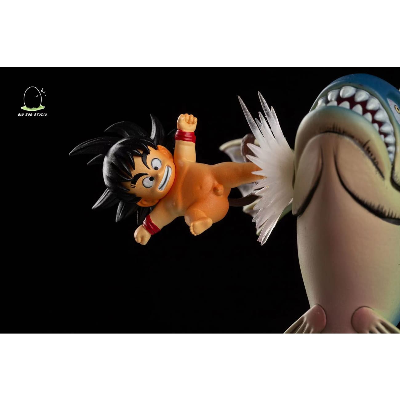 Big Egg Studio - Goku Kicking Fish