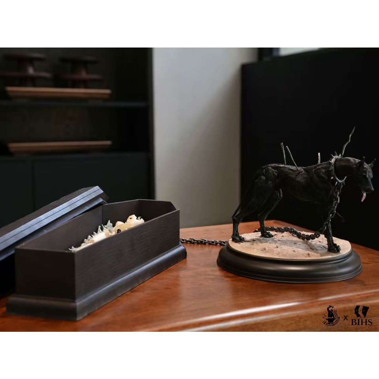 BIHS Studio - Black Dog Pulling Coffin