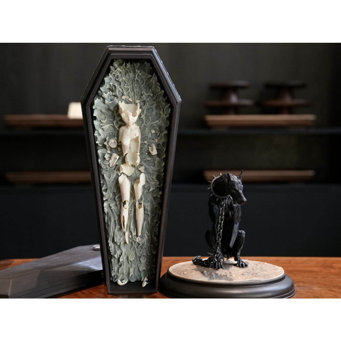 BIHS Studio - Black Dog Pulling Coffin