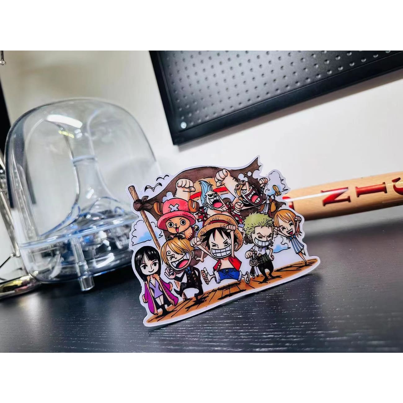 Billion Birds Studio - Characters of One Piece Straw Hat Fridge Magnet