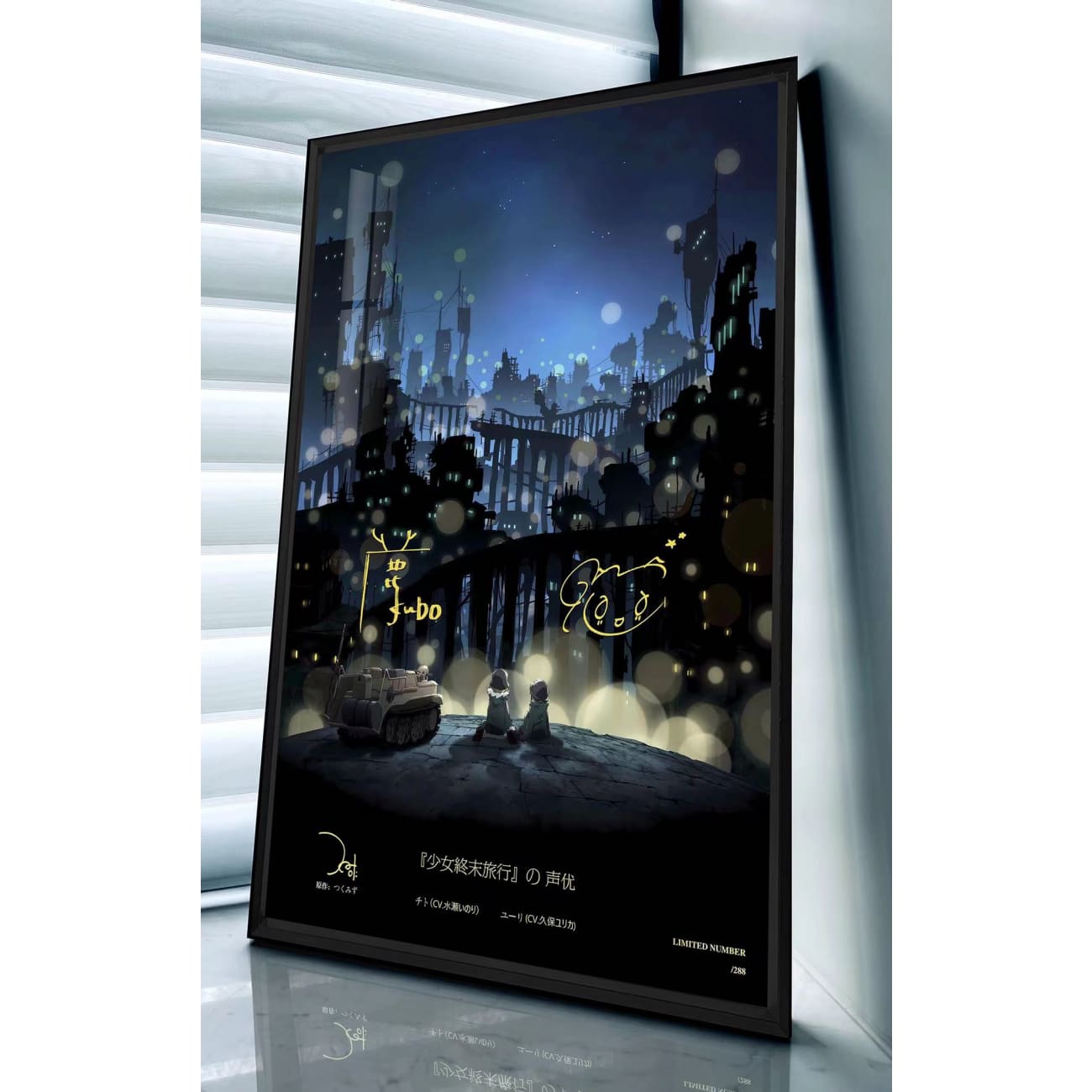 Billion Birds Studio - Chito & Yuuri Voice Actors's Signatures Poster Frame