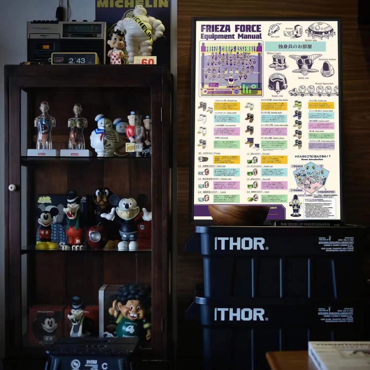 Billion Birds Studio - Frieza Force Equipment Manual Poster Frame