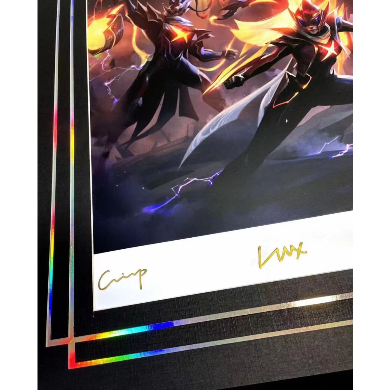 Billion Birds Studio - FunPlus Phoenix Skin Splash Poster Frame 