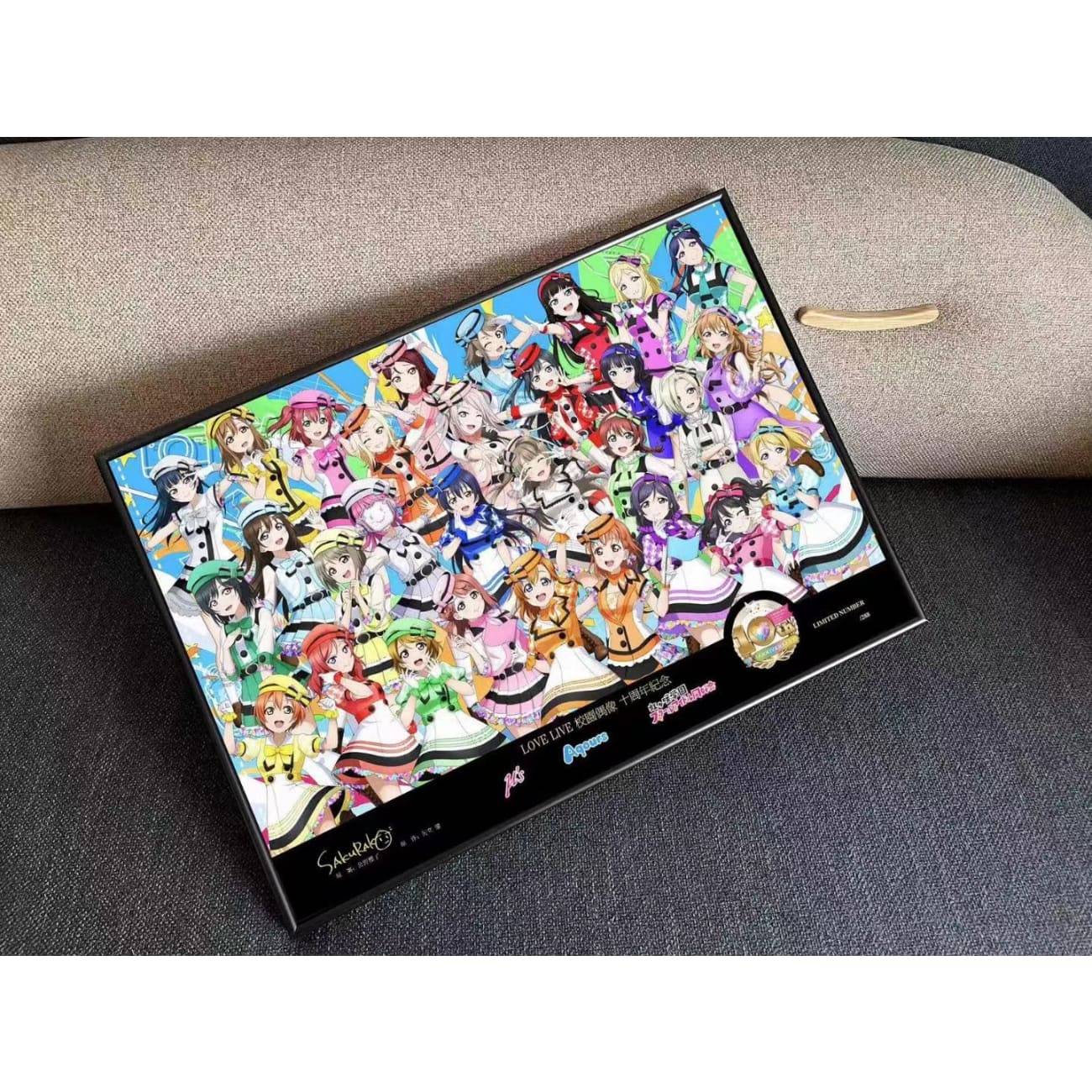 Billion Birds Studio - μ's, Aqours & Nijigasaki High School 10th Anniversary Poster Frame