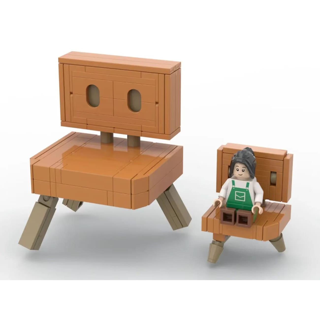 Billion Birds Studio - Suzume’s Chair Moc Lego Building Blocks