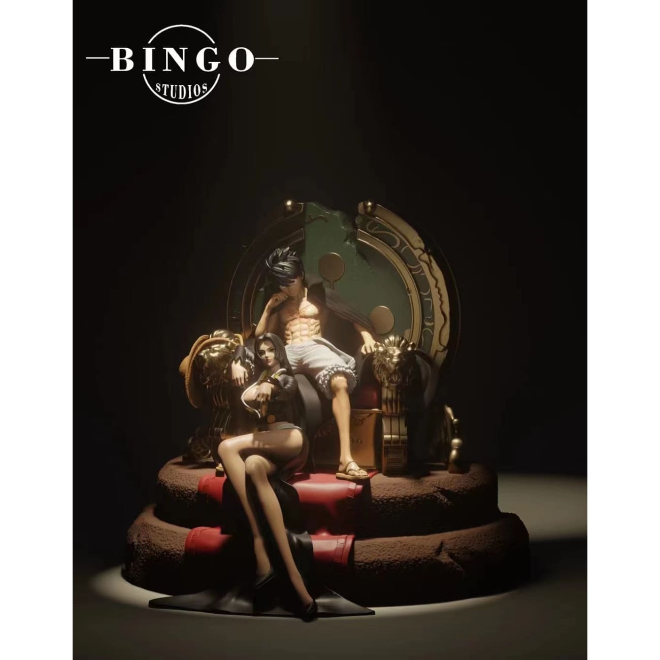 Bingo Studio - Monkey D Luffy and Boa Hancock Double Crowned Throne [2 Variants]