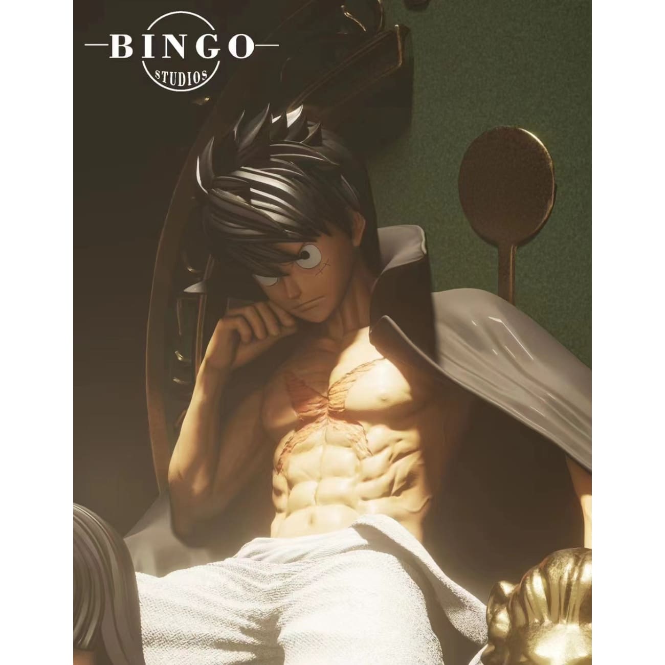 Bingo Studio - Monkey D Luffy and Boa Hancock Double Crowned Throne [2 Variants]