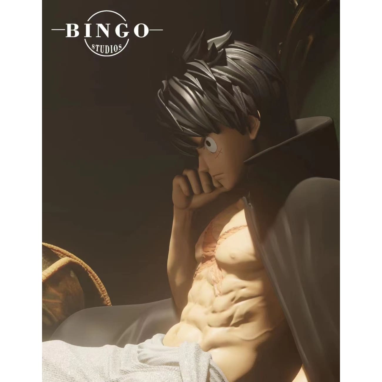 Bingo Studio - Monkey D Luffy and Boa Hancock Double Crowned Throne [2 Variants]
