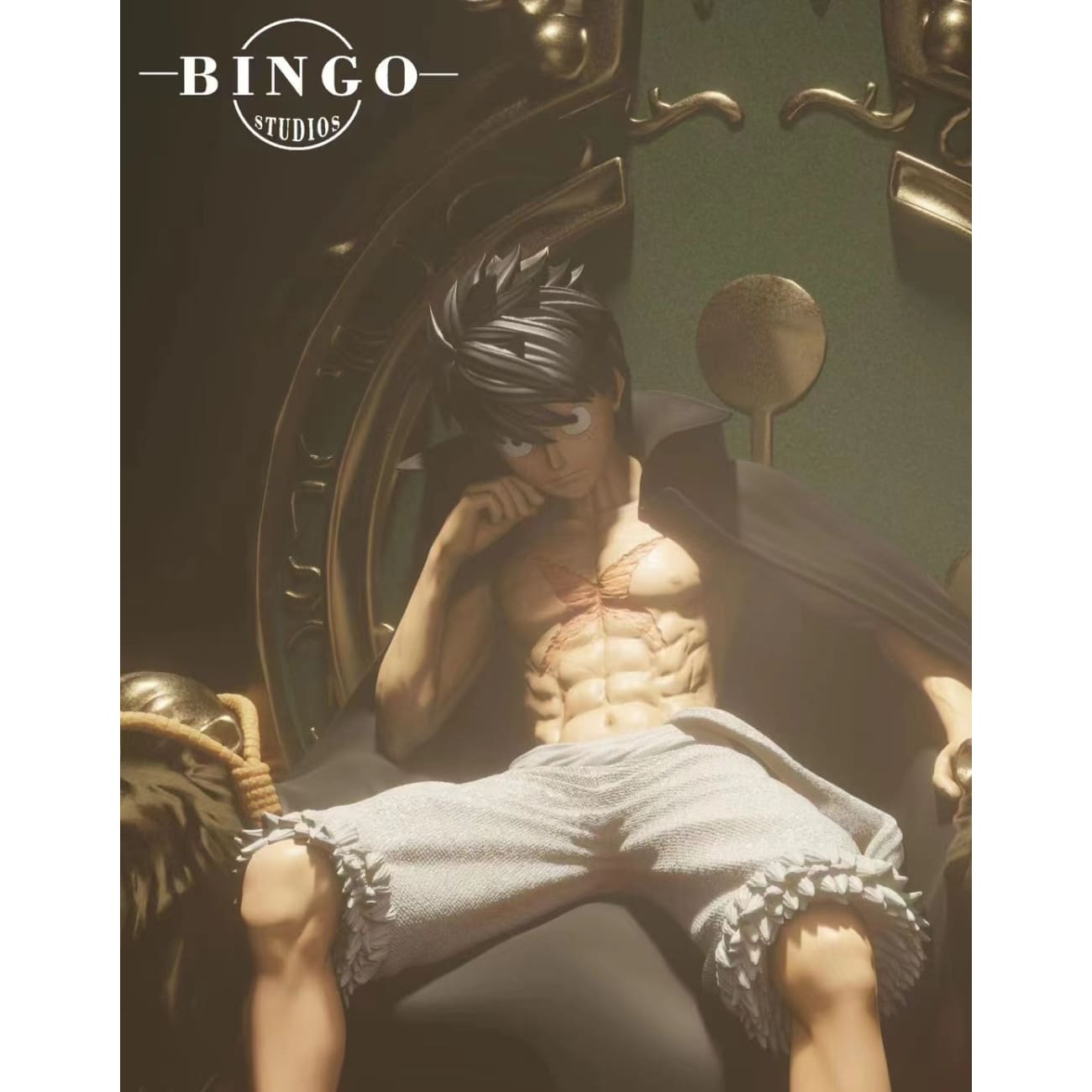 Bingo Studio - Monkey D Luffy and Boa Hancock Double Crowned Throne [2 Variants]
