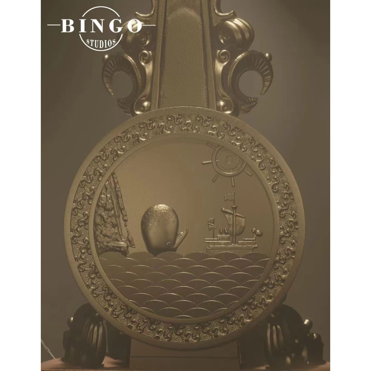 Bingo Studio - Monkey D Luffy and Boa Hancock Double Crowned Throne [2 Variants]