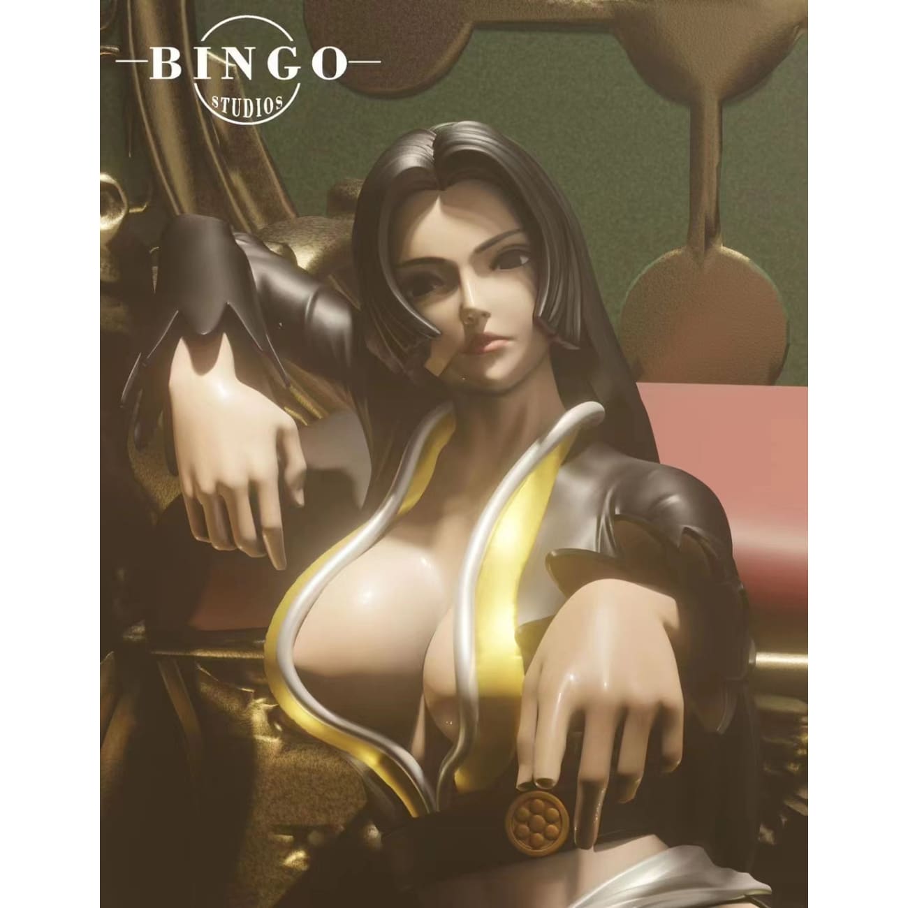Bingo Studio - Monkey D Luffy and Boa Hancock Double Crowned Throne [2 Variants]