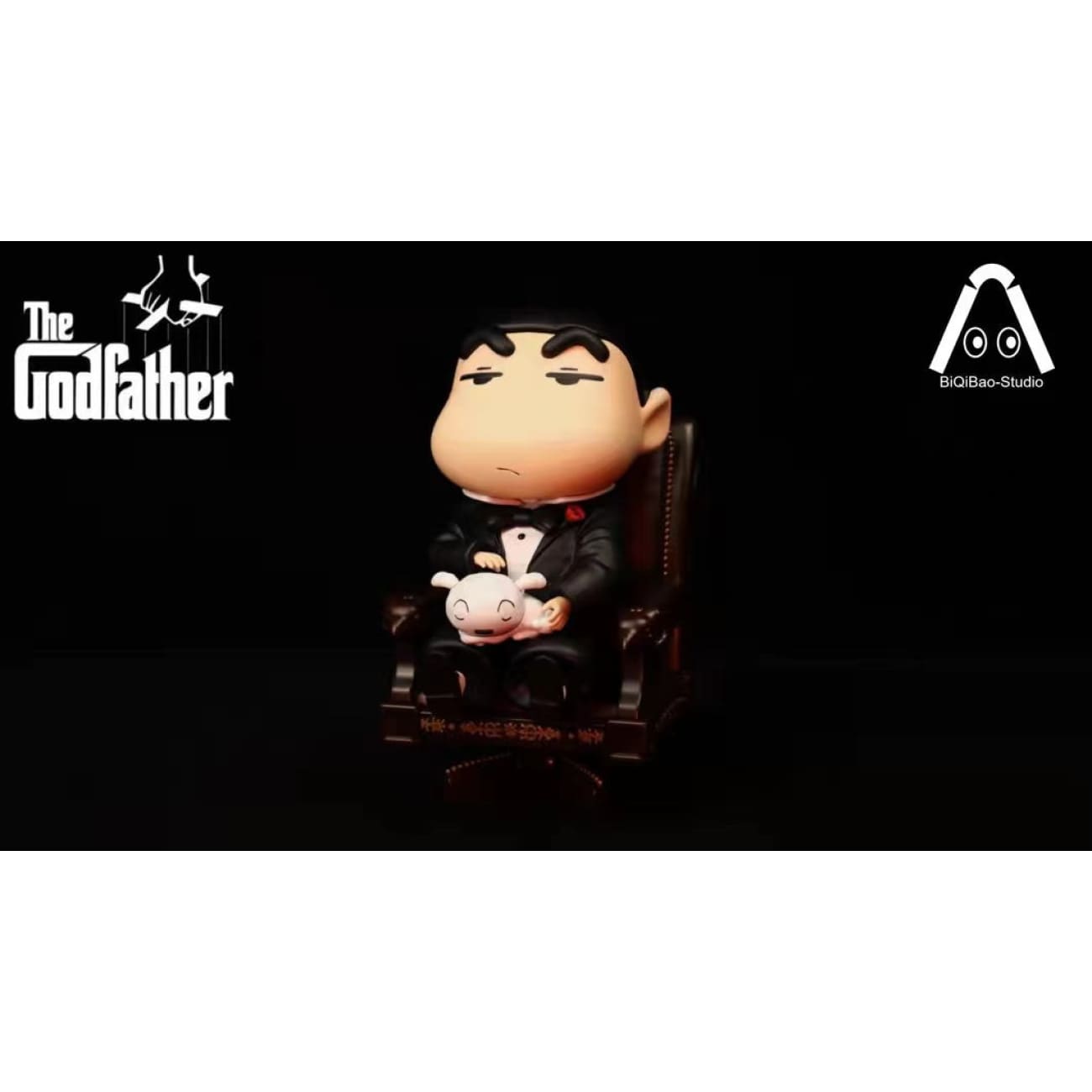Biqibao Studio - Shin Chan cosplay The Godfather
