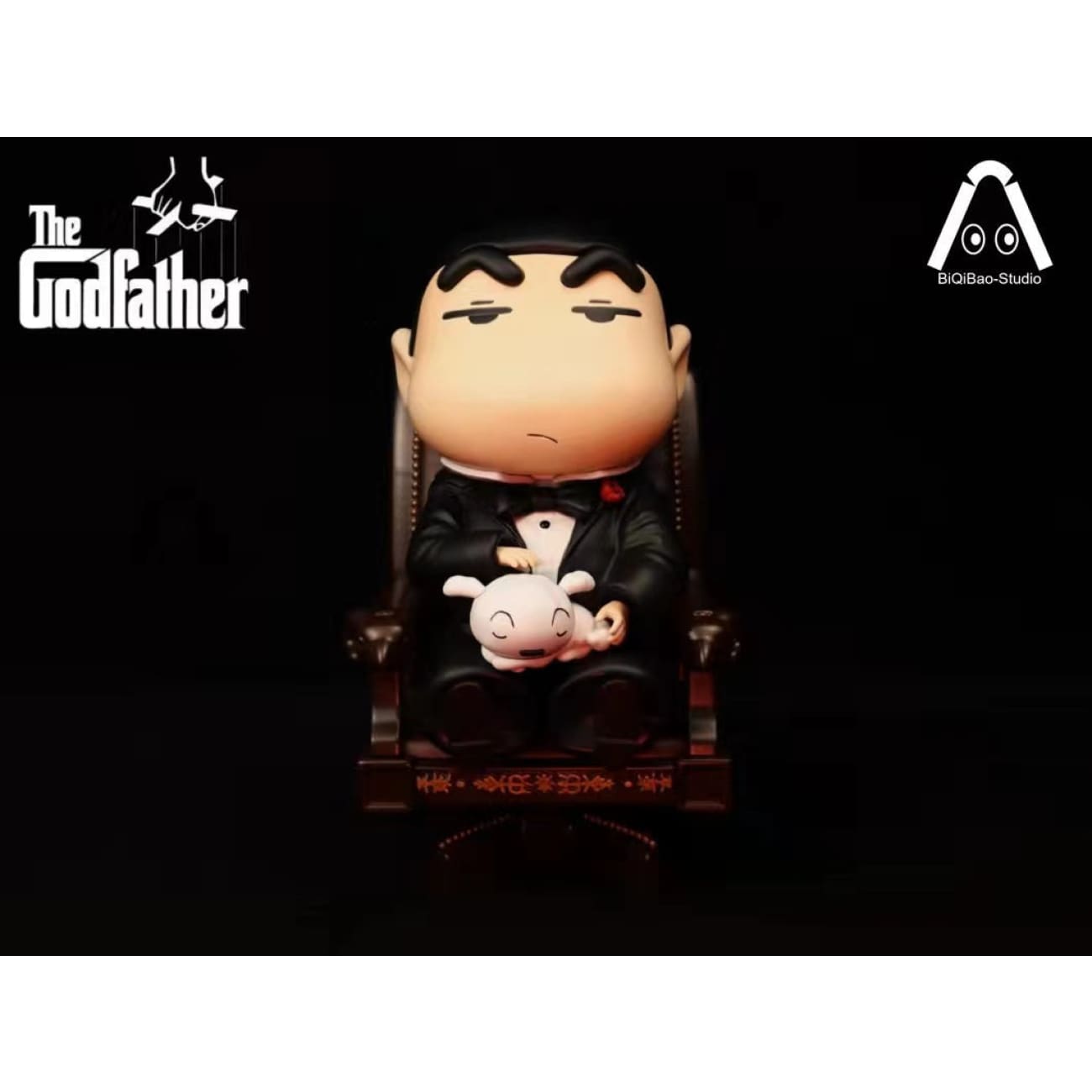 Biqibao Studio - Shin Chan cosplay The Godfather