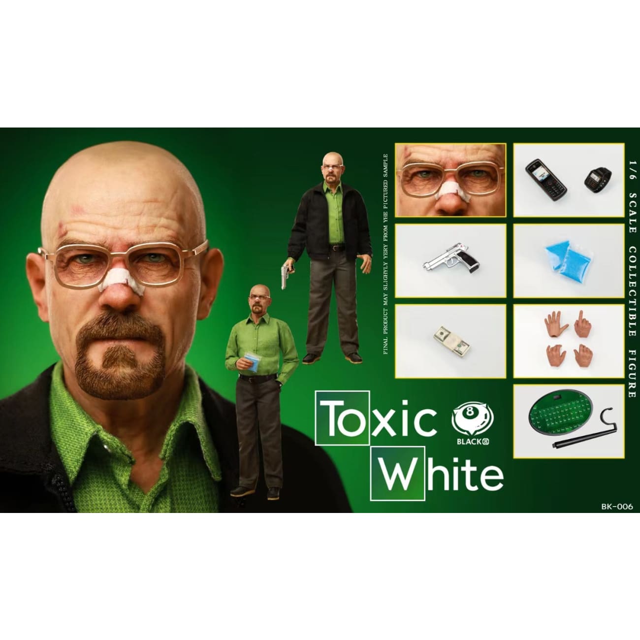 Black 8 Toys - Toxic White [BK-006]