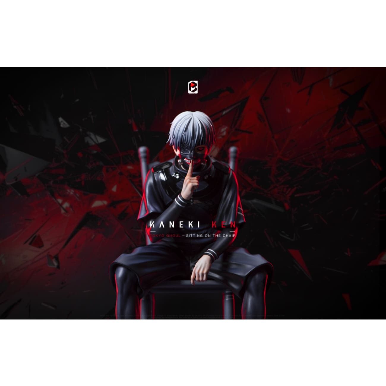 Black And White Studio / BW Studio - Ken Kaneki Sitting On Chair 2.0 [2 Variants]