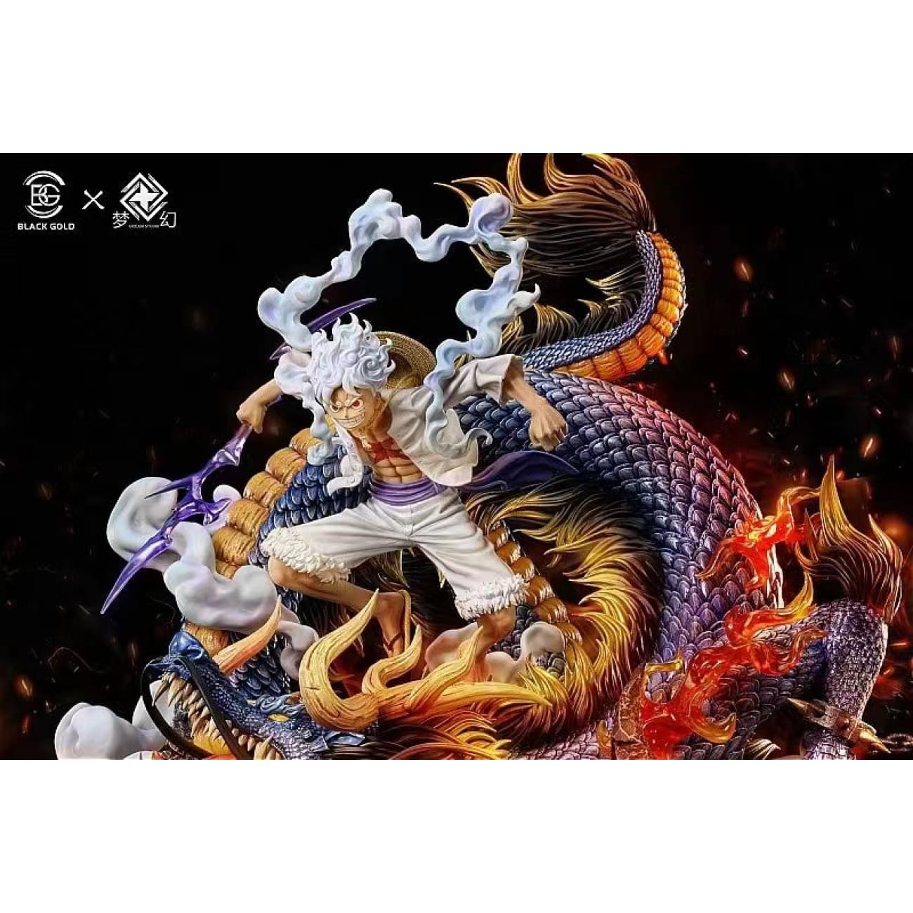 Black Gold Studio X Dream Studio - Sun God Nika Luffy & Onigashima Roronoa Zoro [5 Variants]