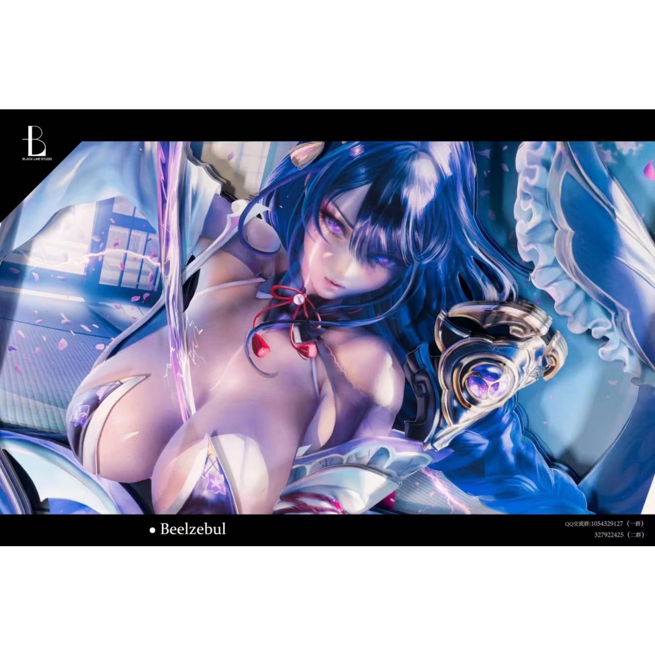 Black Line Studio - Beelzebul 3D Cast Off Poster Frame