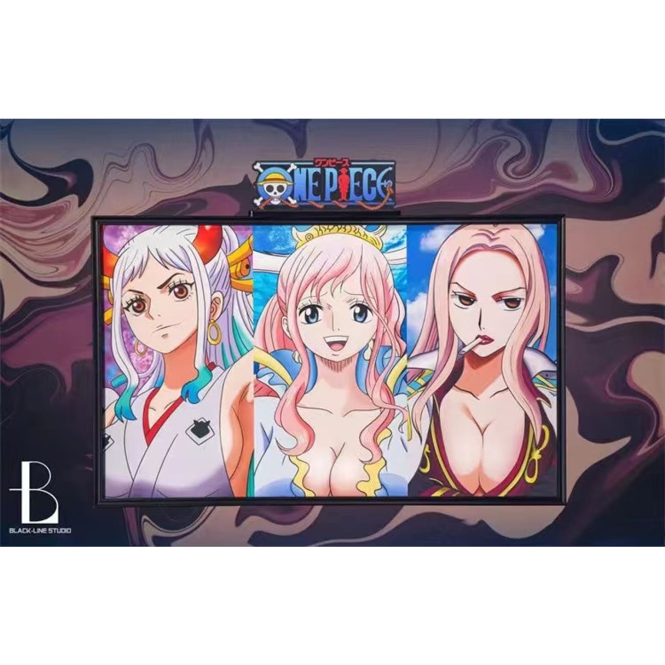 Black Line Studio - Three Goddess - Yamato, Shirahoshi and Hina Poster Frame [2 Variants]