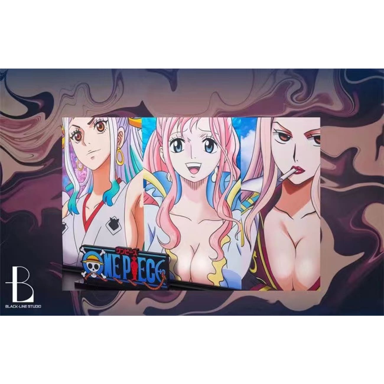 Black Line Studio - Three Goddess - Yamato, Shirahoshi and Hina Poster Frame [2 Variants]