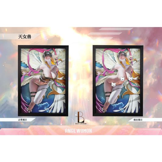 Black Line Studio X Artist Sereis Saki - Angewomon 3D Cast Off Poster Frame [2 Variants]