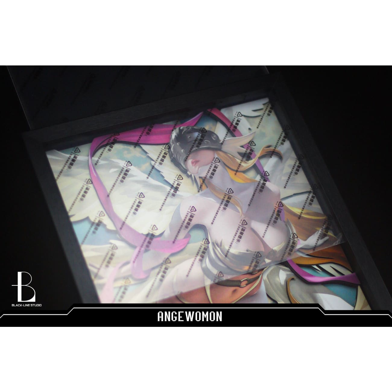 Black Line Studio X Artist Sereis Saki - Angewomon 3D Cast Off Poster Frame [2 Variants]