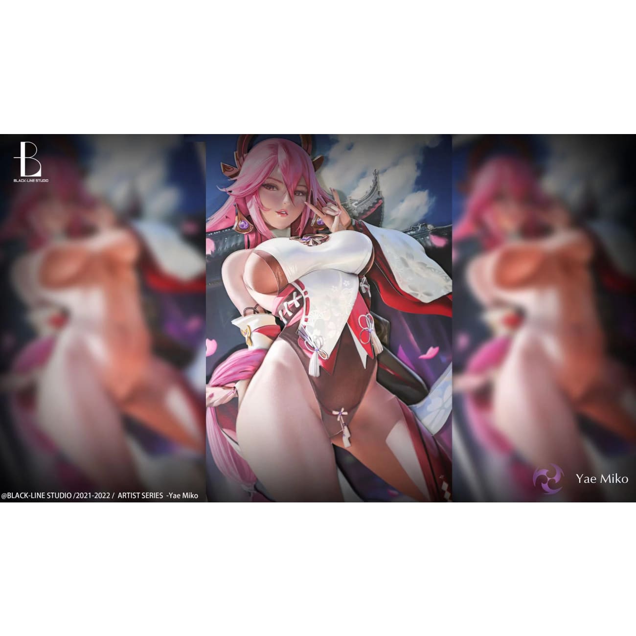 Black Line Studio - Yae Miko Photo frame