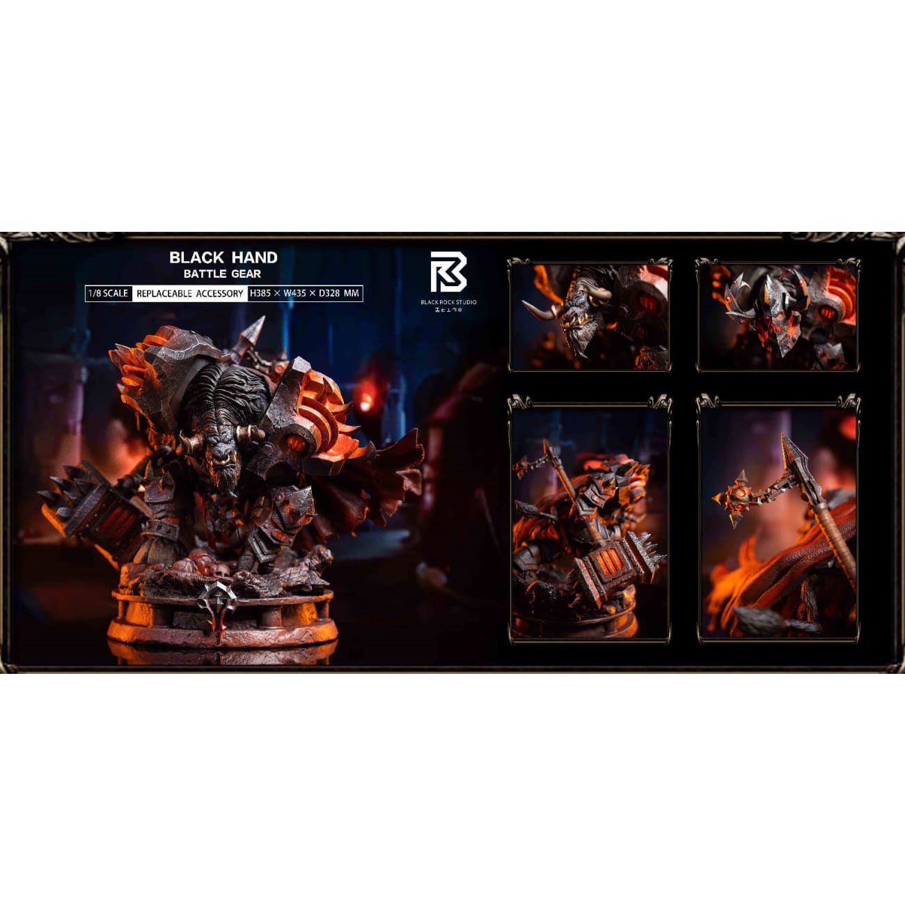 Black Rock Studio / BRS - T17 Blackrock Foundry Tauren Warrior