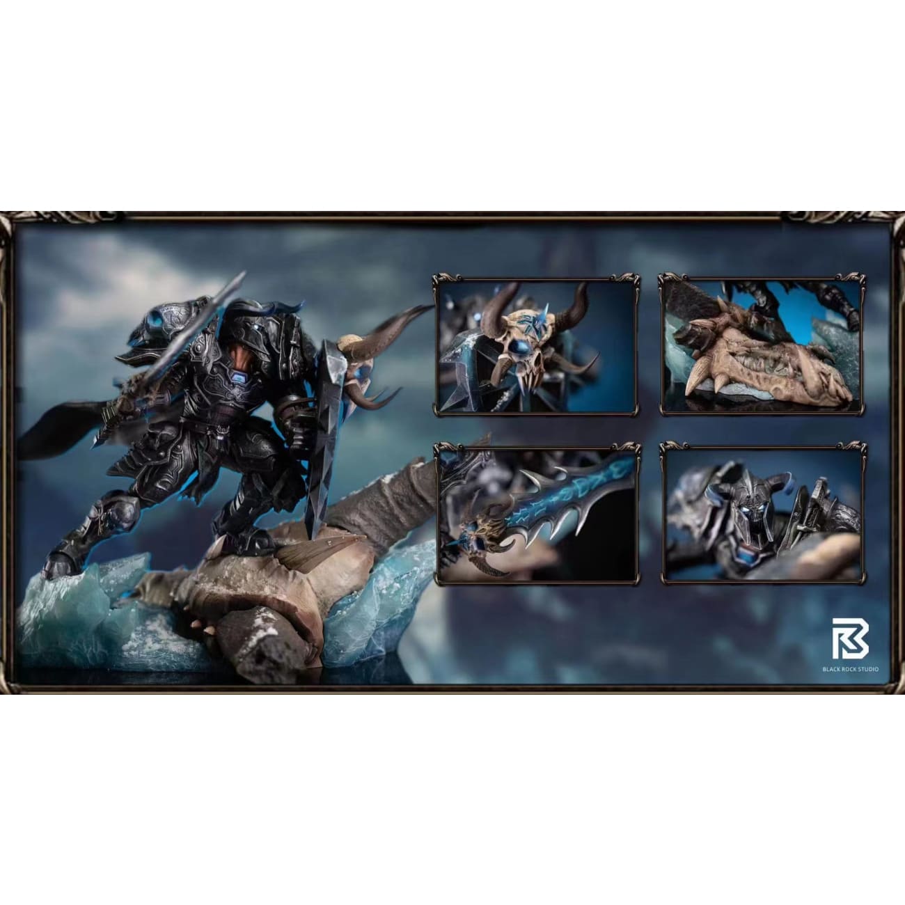 Black Rock Studio - Fearless Warrior VS Undead Bloodfang Thief [3 Variants]