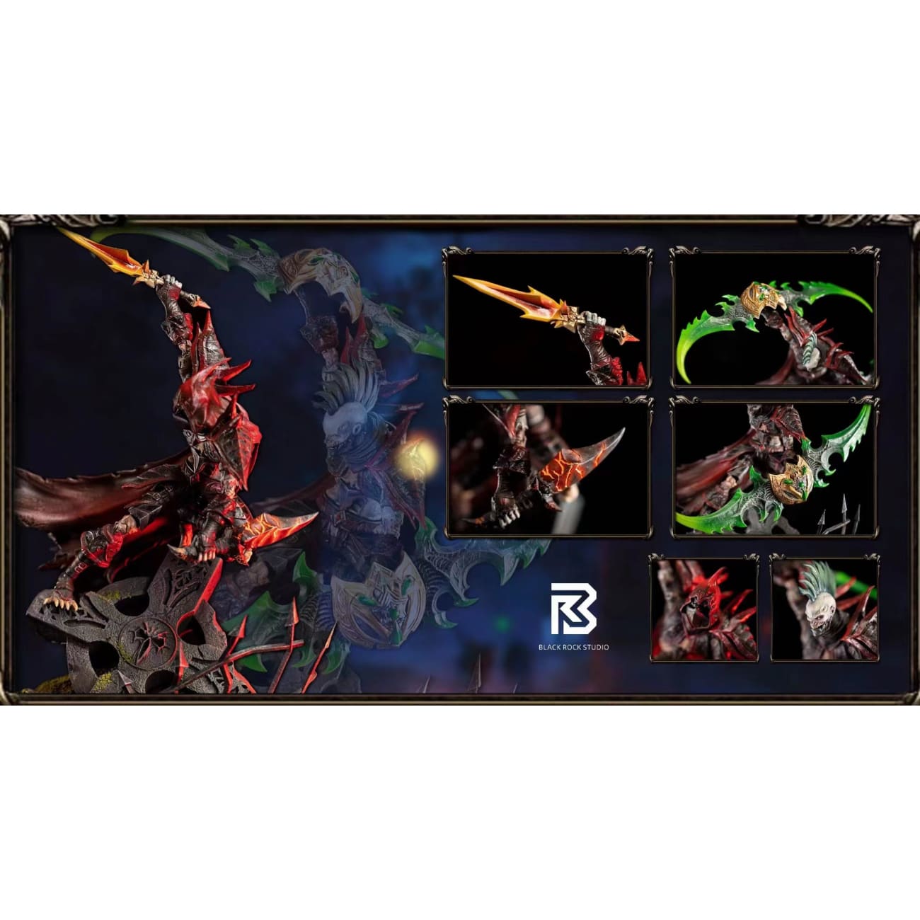 Black Rock Studio - Fearless Warrior VS Undead Bloodfang Thief [3 Variants]