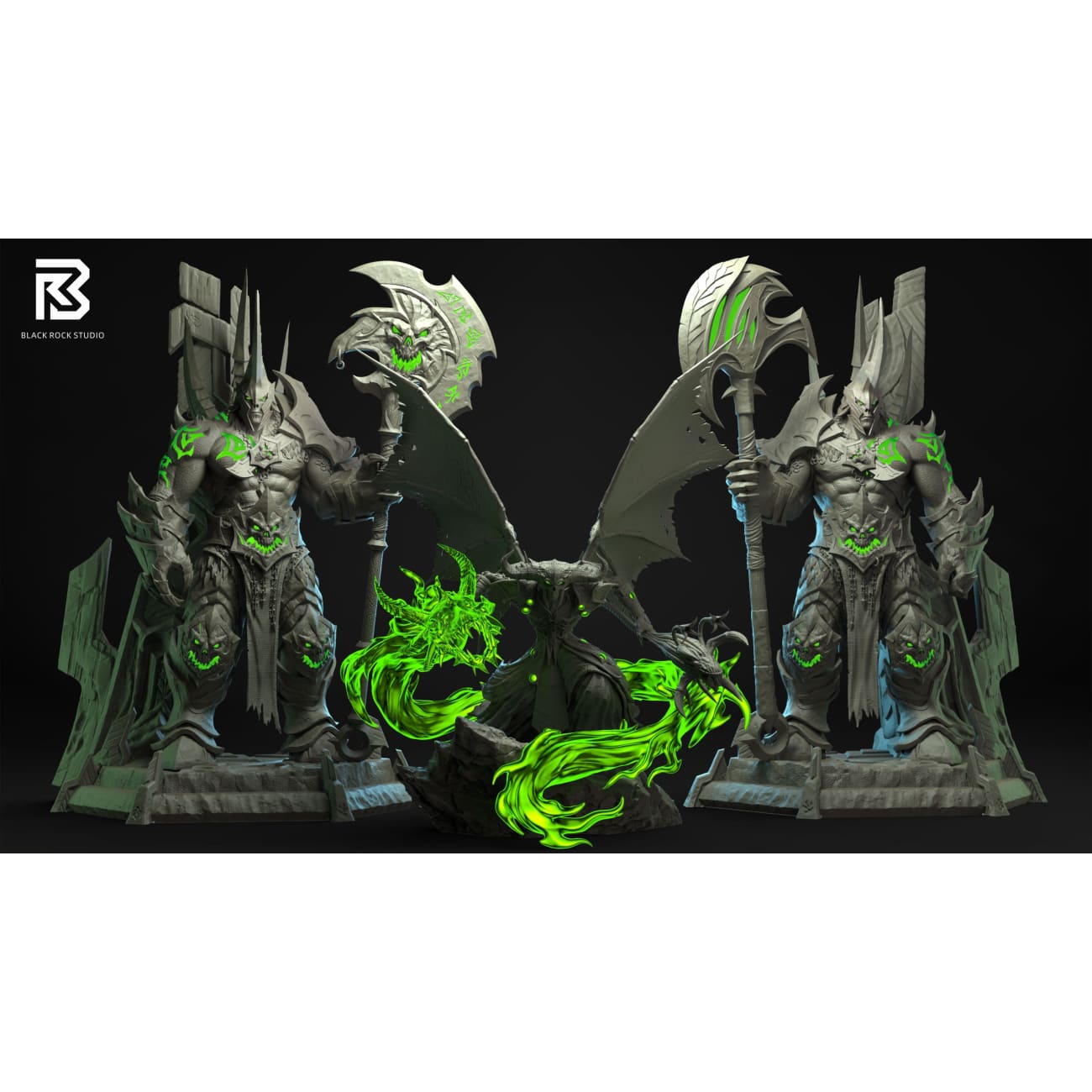 Black Rock Studio - T6 Warloc / Fel Lord Zakuun [5 Variants]