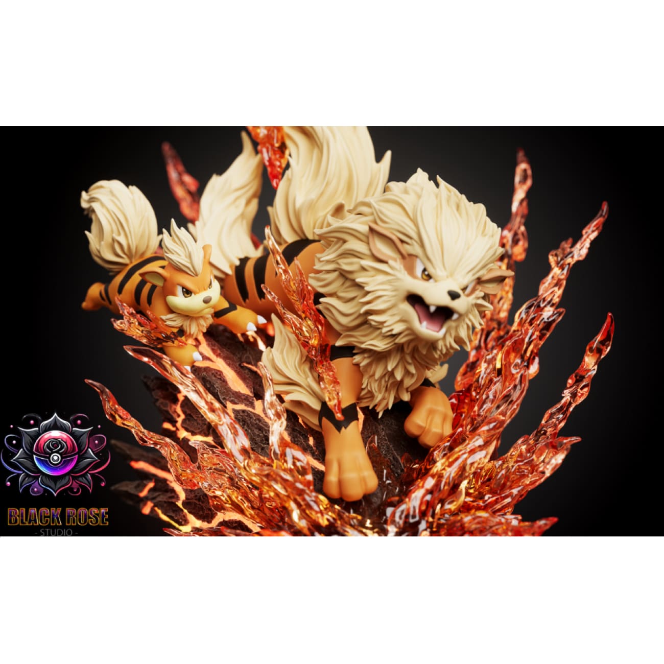 Black Rose Studio - Arcanine Evolution Group