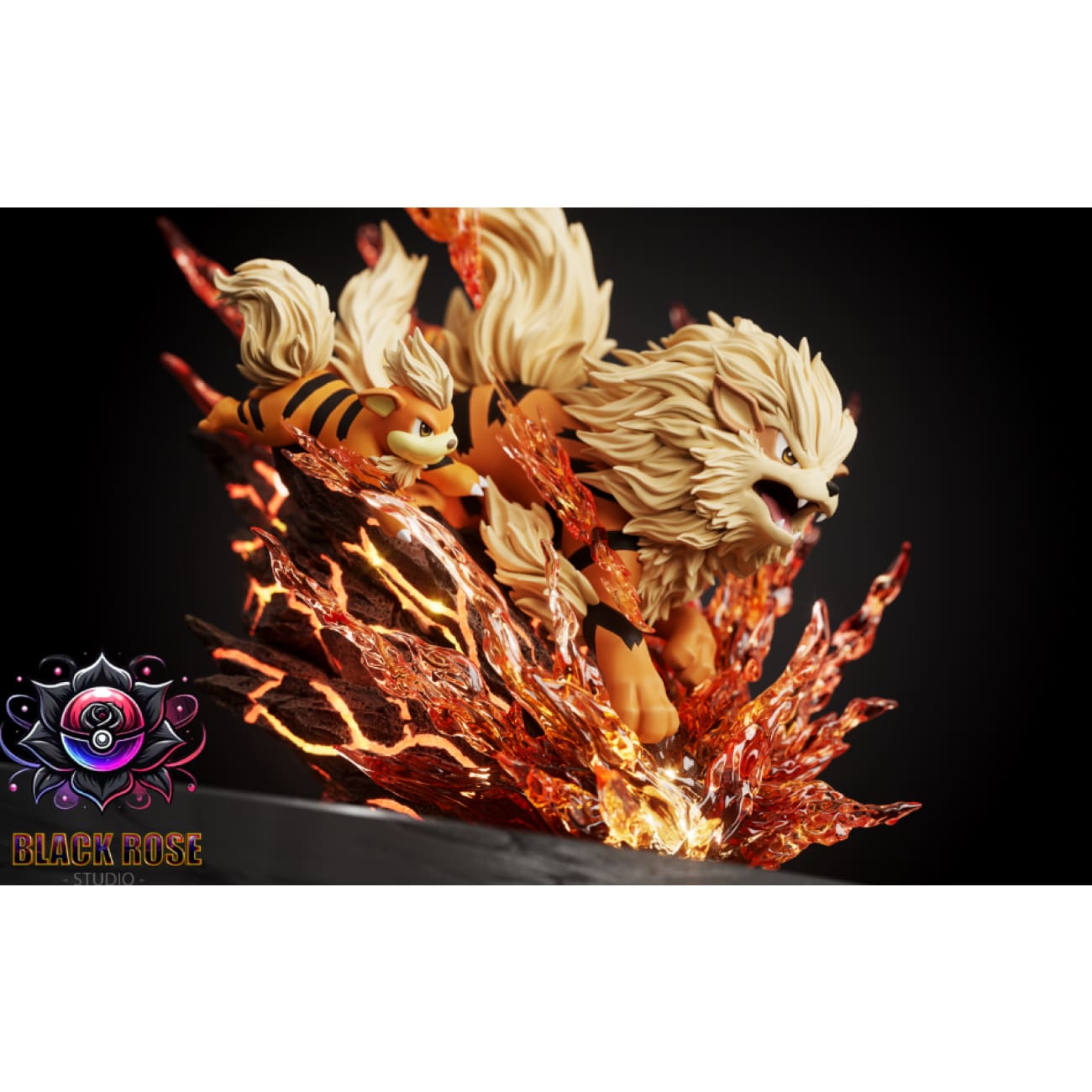 Black Rose Studio - Arcanine Evolution Group