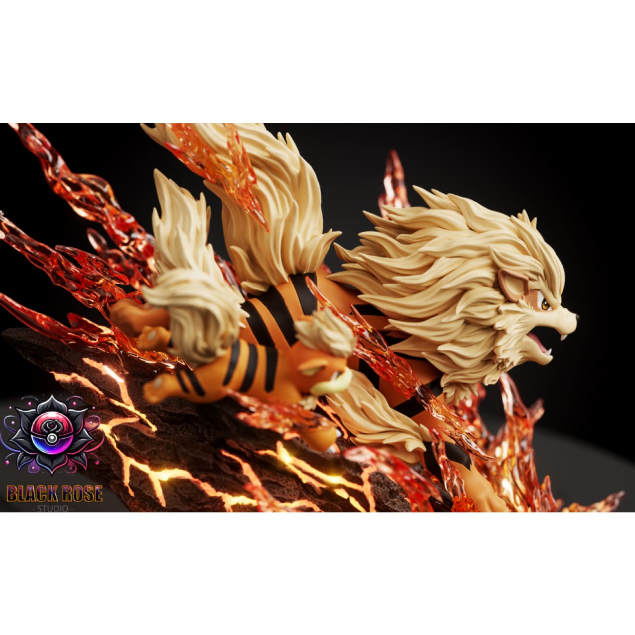 Black Rose Studio - Arcanine Evolution Group