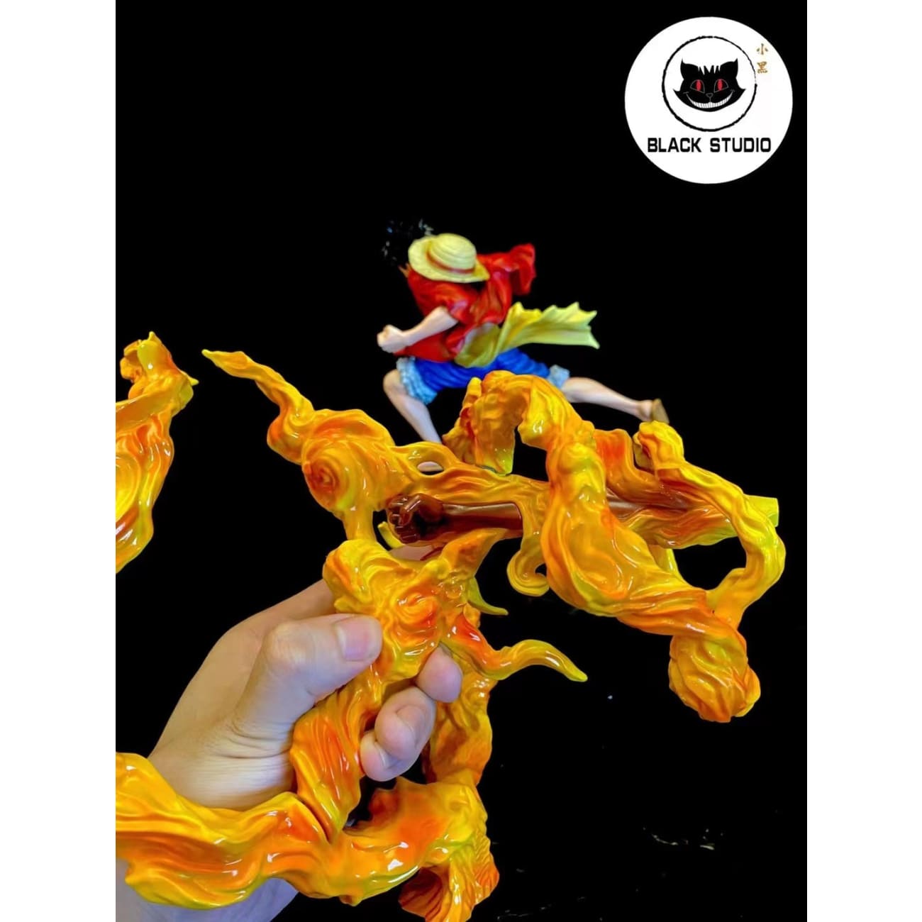 Black Studio - Fire Fist Monkey D. Luffy