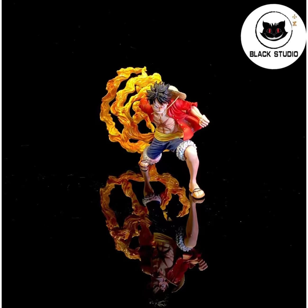 Black Studio - Fire Fist Monkey D. Luffy