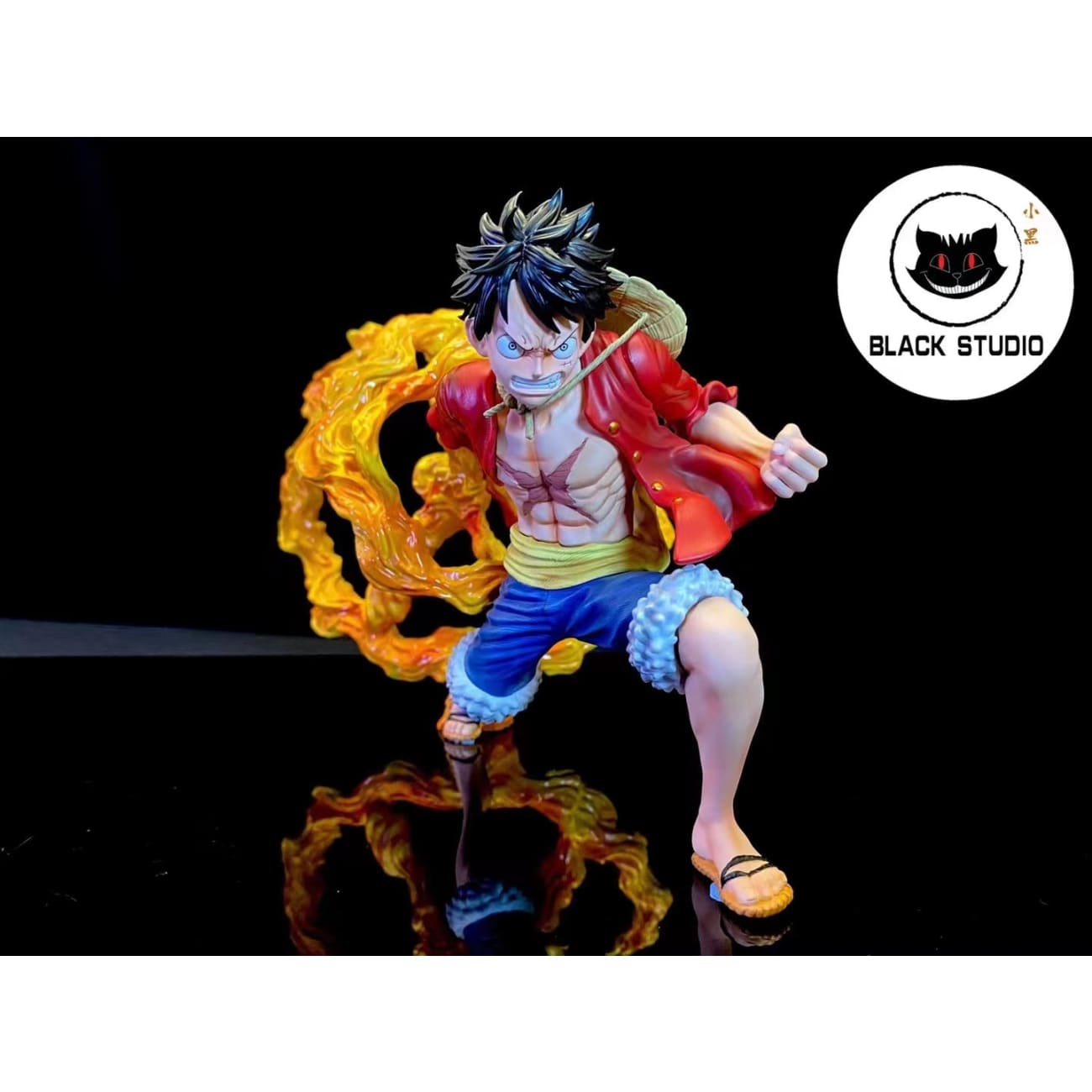 Black Studio - Fire Fist Monkey D. Luffy