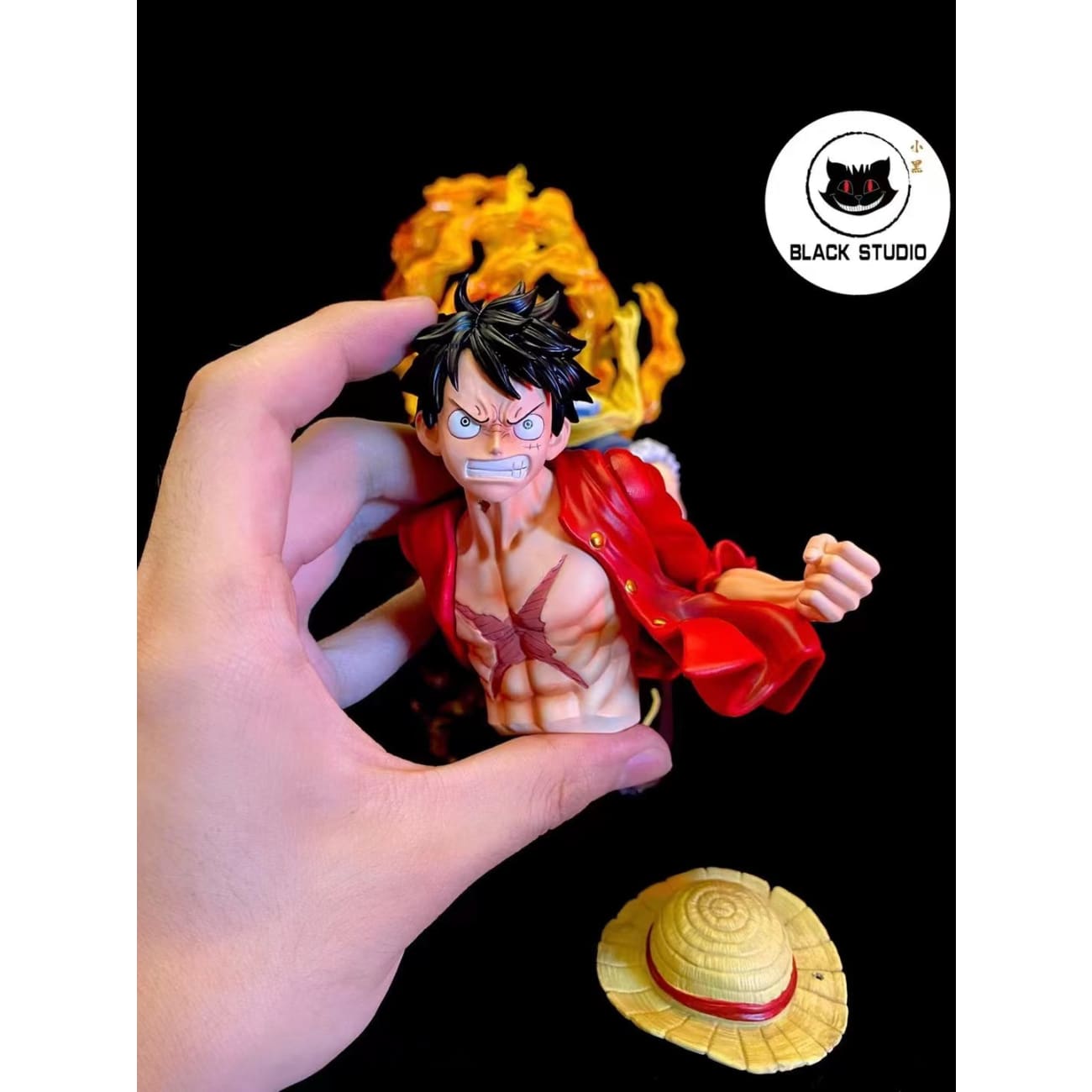 Black Studio - Fire Fist Monkey D. Luffy