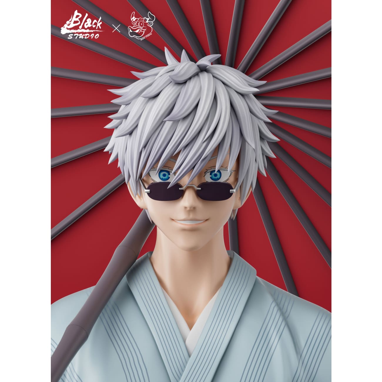 BLACK Studio x NIUZI Studio - Satoru Gojo Kyoto Kimono Ver.
